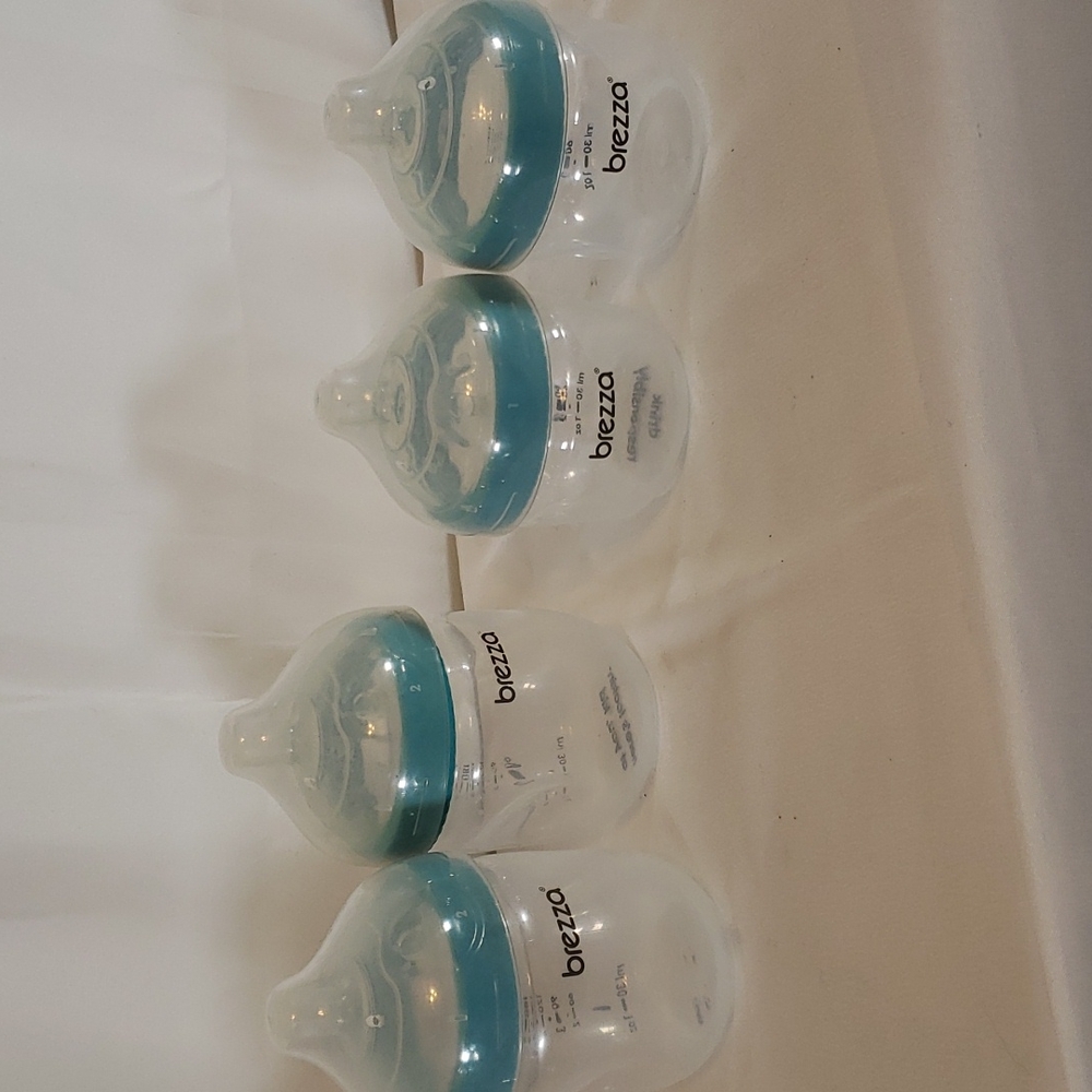 Brazzaville baby bottles set of 4